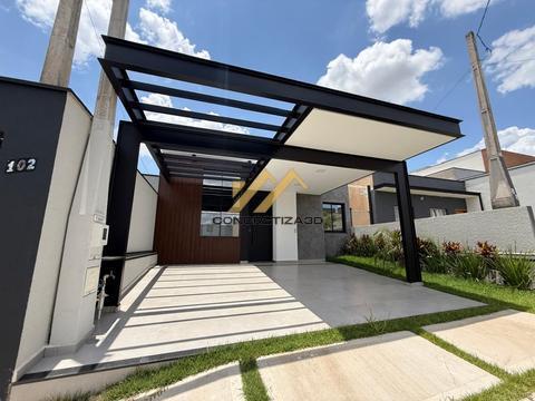 Casa com 3 quartos à venda, 105 m² - Condomínio Vila Paraty - Indaiatuba/SP