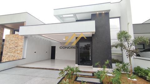 Casa à venda em Indaiatuba, Residencial Evidências, com 3 suítes, com 160 m², Residencial Evidências