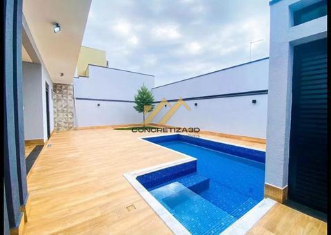 Sobrado para alugar em Indaiatuba, Jardim Residencial Dona Lucilla, com 4 suítes, com 262 m²