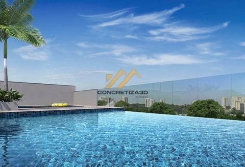 Apartamento com 2 quartos, 44 m² para locação - Parque Olímpia Indaiatuba/SP