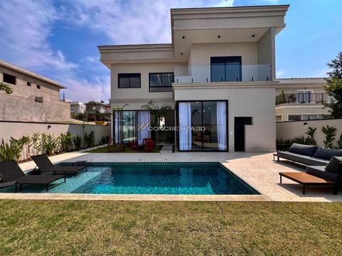 Sobrado à venda em Indaiatuba, Jardim dos Lagos, com 4 suítes, com 464 m²