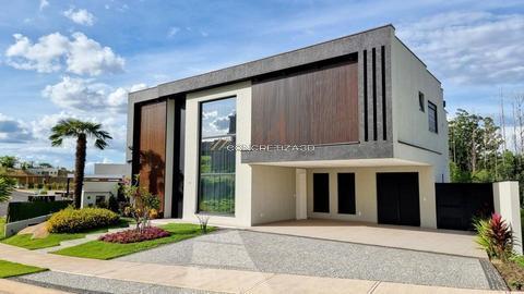 Sobrado à venda em Indaiatuba, Condomínio Villa Dos Pinheiros, com 5 suítes, com 410 m²