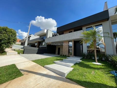 Casa à venda em Indaiatuba, Residencial Milano, com 3 suítes, com 195 m², Condominio Milano