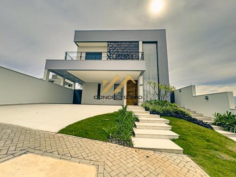 Sobrado com 3 suítes à venda, 351.57 m² - Residencial Santorini - Indaiatuba/SP