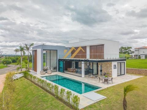 Sobrado à venda em Indaiatuba, Jardim Indaiatuba Golf, com 5 suítes, com 420 m²