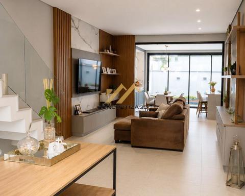 Sobrado com 3 suítes à venda, 200 m² - Residencial Bréscia - Indaiatuba/SP
