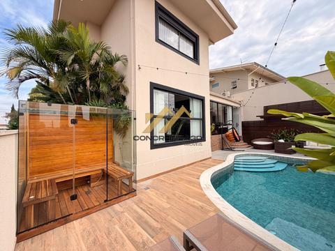 Sobrado com 4 suítes para alugar, 400 m² - Vila Inglesa - Indaiatuba/SP